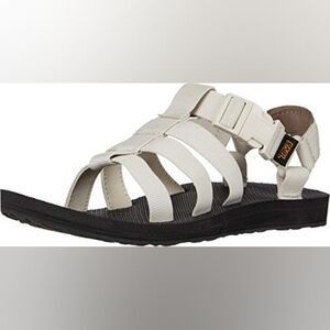 Teva Cream Strappy Sandals Size 10 Women